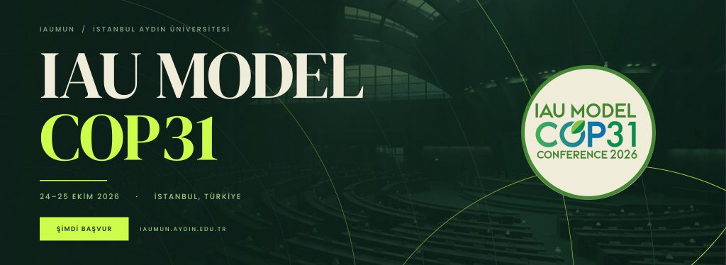 IAU Model COP31 Konferansı, 24-25 Ekim 2026, İstanbul, Türkiye — başvurular açık